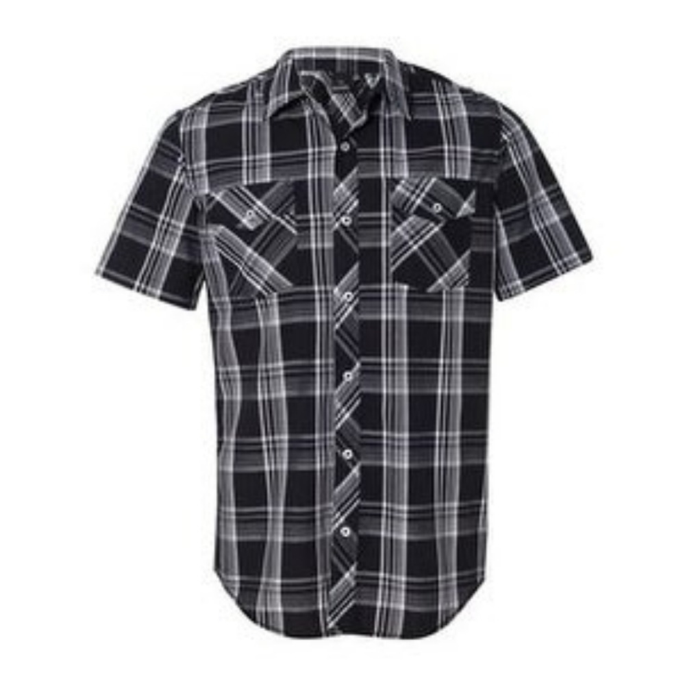 Plaid Short Sleeve Shirt